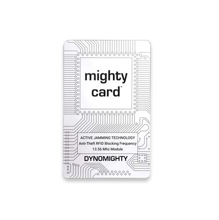 mighty rfid card